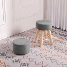 Load image into Gallery viewer, Fabric Ottoman Seat Pouffe Footstool