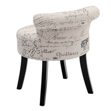 Load image into Gallery viewer, Bedroom Padded Low Back Piano Dressing Table Stool