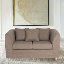 Load image into Gallery viewer, Modern Linen Upholstered 2 Seater Sofa