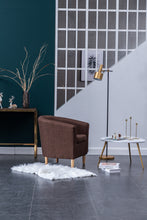 Load image into Gallery viewer, Linen Arm Chair Comfy Single Sofa Tub Chair JM0112