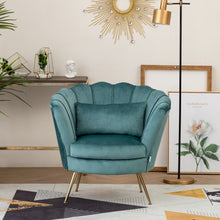 Load image into Gallery viewer, Modern Velvet Fabric Armchair Tub Occasional Chair