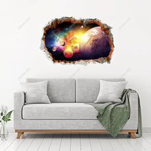 Load image into Gallery viewer, 3D Wall Stickers Planet Universe Galaxy Outer Space Spacecraft Astronaut