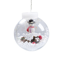 Load image into Gallery viewer, Decorative Hanging Ball LED Lights with Sucker Christmas Ornament, SW0336