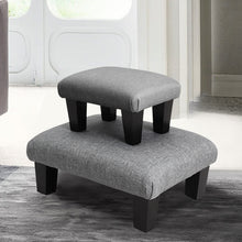 Load image into Gallery viewer, Modern Linen Fabric Footstool