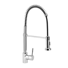 Load image into Gallery viewer, Kitchen Chrome Pull Out Sink Mixer Tap Spring Neck Faucet