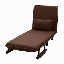 Load image into Gallery viewer, Folding Z Sofa Bed for Single Guest
