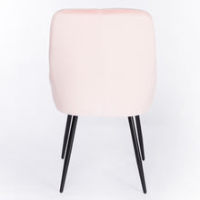 Load image into Gallery viewer, Velvet Leisure Dining Chair, Light Pink