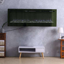 Load image into Gallery viewer, Recessed and Wall Mounted Fireplace, Remote Control with Timer