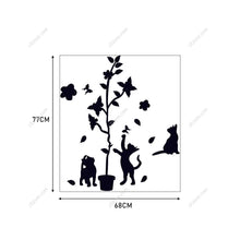 Load image into Gallery viewer, Cute Cats Wall Art Stickers PVC Decal Home Kids Decor Mural DIY