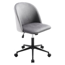 Load image into Gallery viewer, Velvet Swivel Modern Office Chair Height Adjustable for Home Office