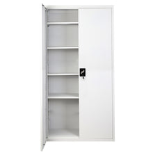 Load image into Gallery viewer, File Cabinet with Lock & Height Adjustable