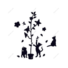 Load image into Gallery viewer, Cute Cats Wall Art Stickers PVC Decal Home Kids Decor Mural DIY