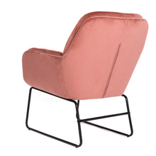 Load image into Gallery viewer, Linen Double Layer Padded Chair Armchair