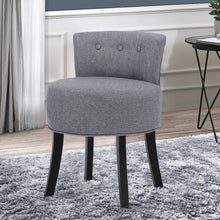 Load image into Gallery viewer, Upholstered Chair Dressing Table Stool