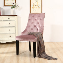 Load image into Gallery viewer, Modern Velvet High Wing Dining Chair