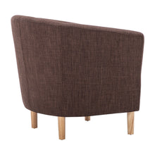 Load image into Gallery viewer, Linen Arm Chair Comfy Single Sofa Tub Chair JM0112