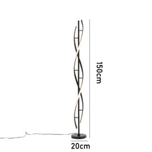 Load image into Gallery viewer, 30W Dimmable Spiral Standing Floor Lamp