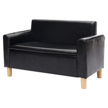 Load image into Gallery viewer, 2 Seater Kids Cushioned Sofa with Storage
