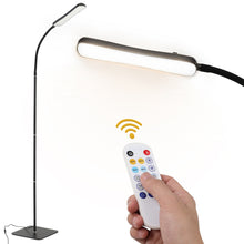 Load image into Gallery viewer, Adjustable Gooseneck LED Floor Lamp Remote APP Voice Control, 4 Color Temperature for Living Room