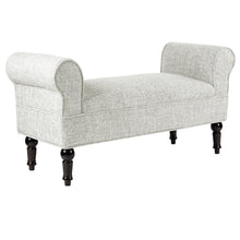 Load image into Gallery viewer, Linen Bed End Seat Ottoman Lounge Bench, Beige