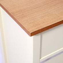 Load image into Gallery viewer, Wooden Console Table Hall End Side Table with 2 Drawers 1 Shelf