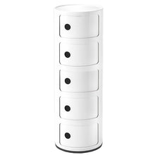 Load image into Gallery viewer, Floorstanding Tiered Round Storage Cabinet