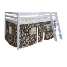 Load image into Gallery viewer, Tent For Mid Sleeper Bed Girls Bedroom Toys Games Storage