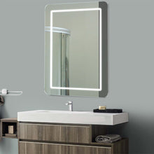 Load image into Gallery viewer, LED Bathroom Mirror with Demister Pad Sensor