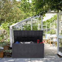 Load image into Gallery viewer, Garden Large Outdoor Plastic Tools Storage Box Utility Chest