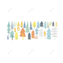 Load image into Gallery viewer, Colourful Forest Children Wall Sticker Nursery Kids Baby Room