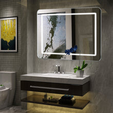 Load image into Gallery viewer, LED Bathroom Mirror with Demister Pad Sensor