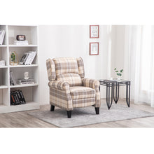 Load image into Gallery viewer, Fabric Wingback Recliner Armchair