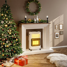Load image into Gallery viewer, 4.2KW Electric and Gas Heater Movable Tank Cabin with Ceramic Infrared Heater Space Heaters Living and Home 
