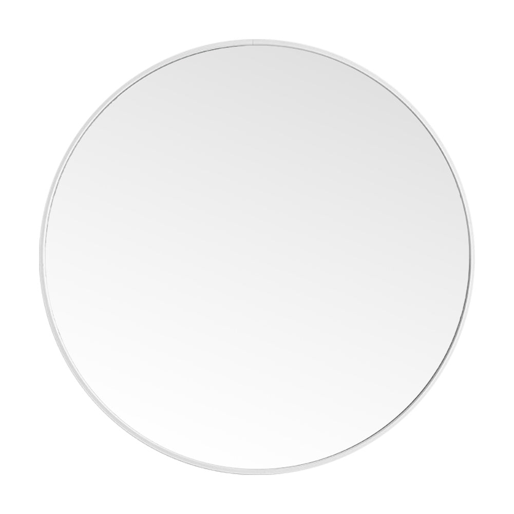 Livingandhome Nordic Round Bathroom Framed Mirror Wall Hanging, CD0241