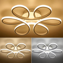 Load image into Gallery viewer, Floral 6 Rings Modern LED Ceiling Light Dimmable with Remote Control Ceiling Light Living and Home 
