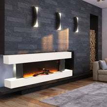 Load image into Gallery viewer, 52 Inch Electric Fireplace Set 2kW Wall Mounted Heater Remote Control Fireplace Suites Living and Home 
