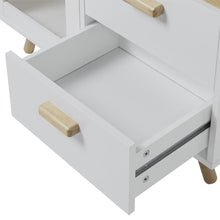 Load image into Gallery viewer, Side Cabinet with Glass Door and 2 Drawers Living and Home 
