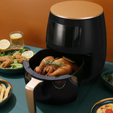 Load image into Gallery viewer, 4.5 litre Air Fryer with Non-stick Basket and Digital Screen Control Cookware Living and Home Black 
