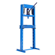 Load image into Gallery viewer, 6/12/20Ton Blue Hydraulic Shop Press with Press Plates Workshop Presses Living and Home 12 Ton 
