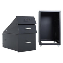 Load image into Gallery viewer, Office Filing Cabinet 3/4/5/6/8Drawers Metal White Chest Storage Unit Wheels Cabinet Living and Home 
