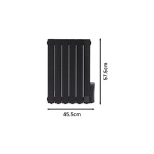 Load image into Gallery viewer, 69-101 W Oil Filled Space Heaters Electric Radiator Heater with LCD Thermostat Space Heaters Living and Home 455*575*80mm 
