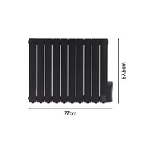 Load image into Gallery viewer, 69-101 W Oil Filled Space Heaters Electric Radiator Heater with LCD Thermostat Space Heaters Living and Home 770*575*80mm 
