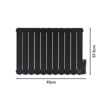 Load image into Gallery viewer, 69-101 W Oil Filled Space Heaters Electric Radiator Heater with LCD Thermostat Space Heaters Living and Home 930*575*80mm 
