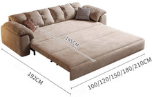 Load image into Gallery viewer, Cottonfy Multifunctional Sleeper 3 Seater Sofa Bed with Storage Space Cottonfy UK 
