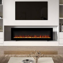 Load image into Gallery viewer, 40/50/60/70/80 Inch Electric Fireplace 9 Colour LED Flame Effect Heater With Remote Control Freestanding Fireplaces Living and Home 40 Inches Version B 
