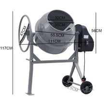 Load image into Gallery viewer, Durable and Versatile Cement Mixer with Easy Movement Cement Mixers Living and Home 
