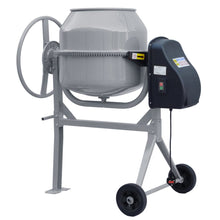 Load image into Gallery viewer, Durable and Versatile Cement Mixer with Easy Movement Cement Mixers Living and Home Large Grey 
