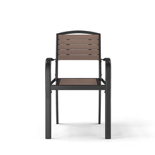 Load image into Gallery viewer, Garden Dining Armchair with Metal Legs Set of 2/4 Patio Side Chairs Living and Home 
