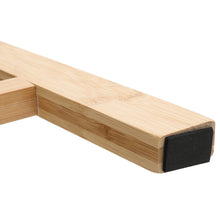 Load image into Gallery viewer, Shoe Bench Bamboo 2 Tier with Shoe Storage Rack Bench Living and Home 

