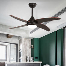 Load image into Gallery viewer, Ceiling Fan Light with LED Lamp &amp; Remote Control 48Inch/42Inch Ceiling Light Living and Home 48inch 
